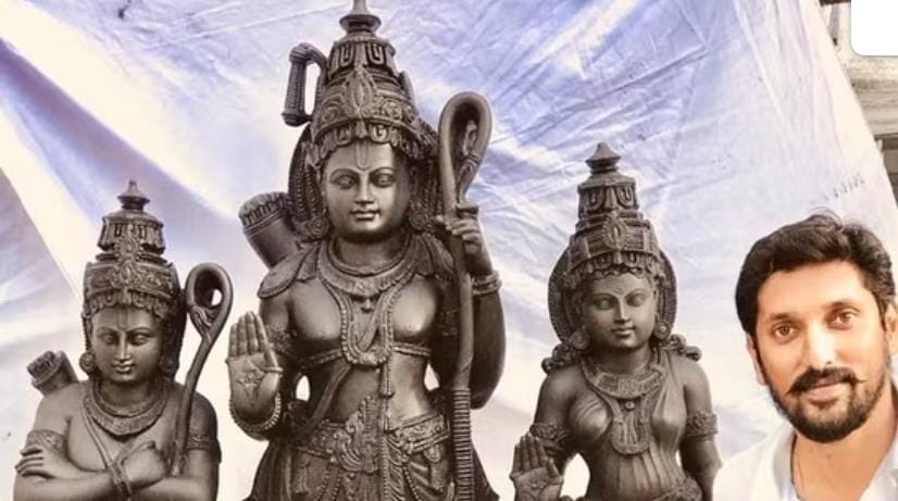 ram-mandir-ram-lalla-idol-story-creation-sculptor-yogirajs-wife-Featured-Image